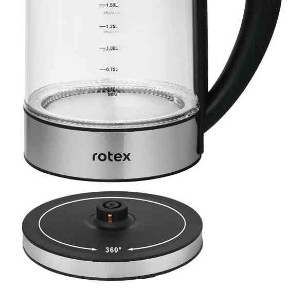 Электрочайник Rotex RKT87-SGS 1.7 л серебристый Київ