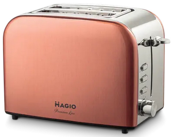 Тостер Мagio MG-285 715 Вт бронзовый Київ - зображення 1