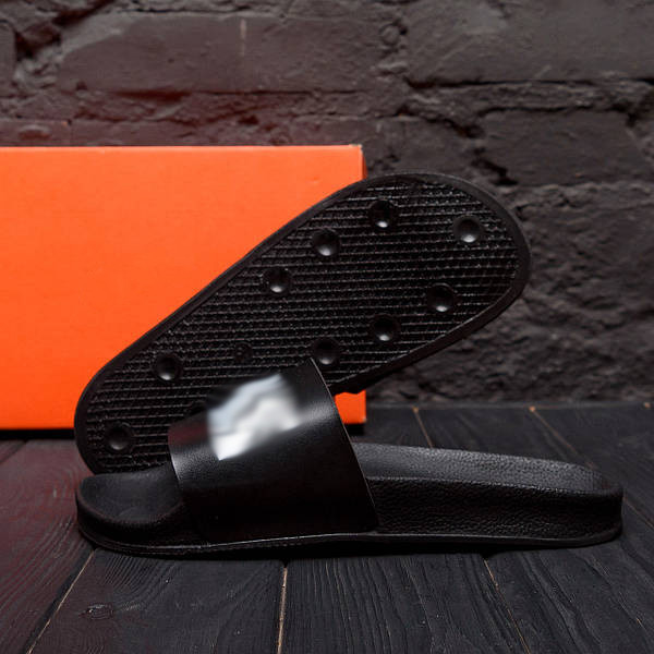 Мужские  летние шлепанцы  black Київ - зображення 9