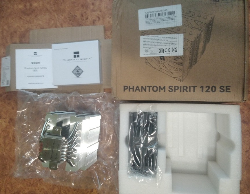 Охолодження ЦП Thermalright Phantom Spirit 120 SE Новий Марганец - изображение 4
