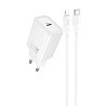 СЗУ Hoco N62 Gentle PD30W (1USB-C) + кабель Type-C to Lightning Херсон