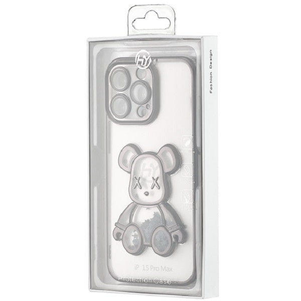 Чохол Shining Bear Case для iPhone 15 Pro Max Black (Код товару:39361) Харків - зображення 3