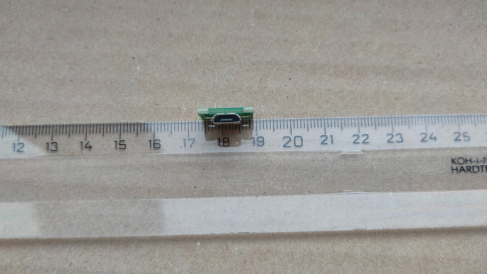 Разъем micro USB на плате Бориспіль - зображення 4