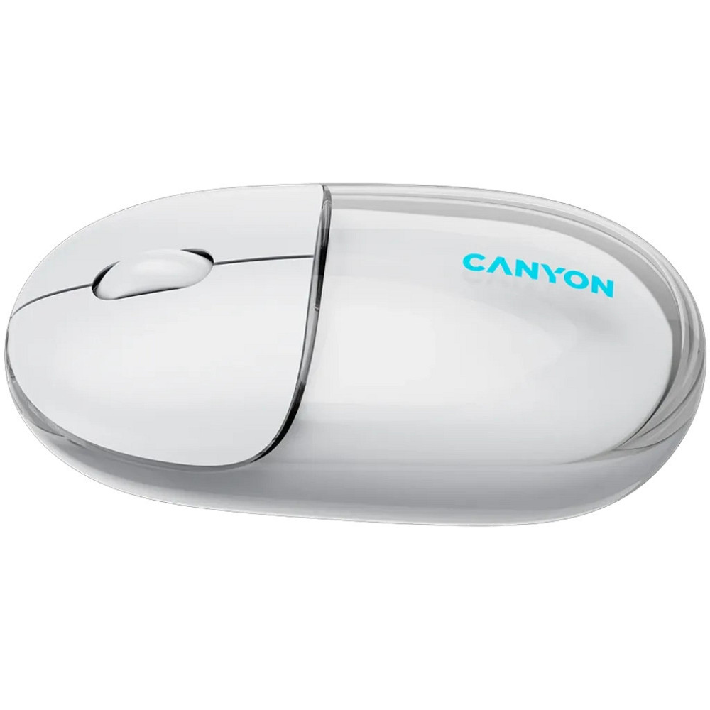 Мышь компьютерная безпроводная Canyon OnClick 24 White CNS-CMSW24W белая Київ - зображення 4