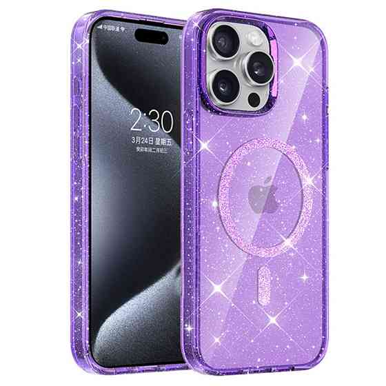 Чехол TPU Eclipse Sparkle (MagFit) для Apple iPhone 14 Pro Max (6.7") Херсон
