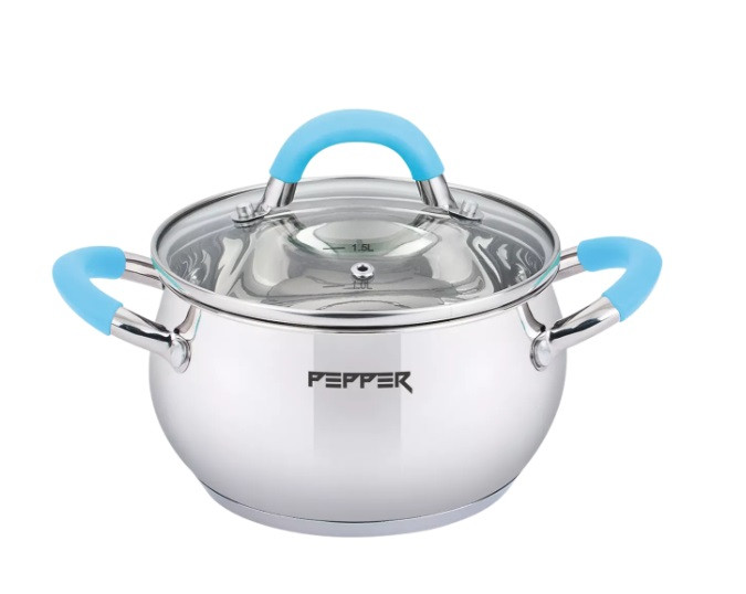 Каструля Pepper Bell PR-1112-18 18 см 2.6 л Київ - зображення 1