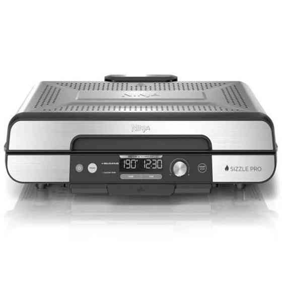 Электрогриль NINJA Sizzle Pro XL GX101EU 1790 Вт серебристый Київ