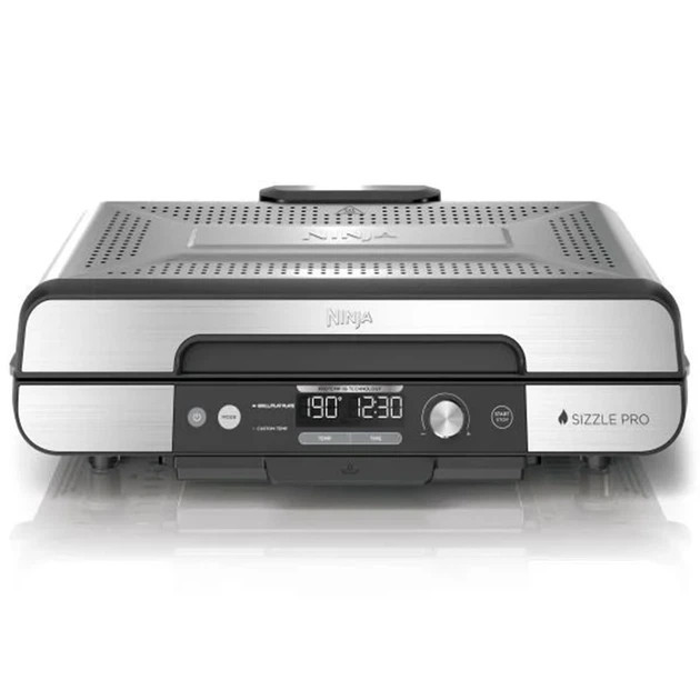 Электрогриль NINJA Sizzle Pro XL GX101EU 1790 Вт серебристый Київ - зображення 3