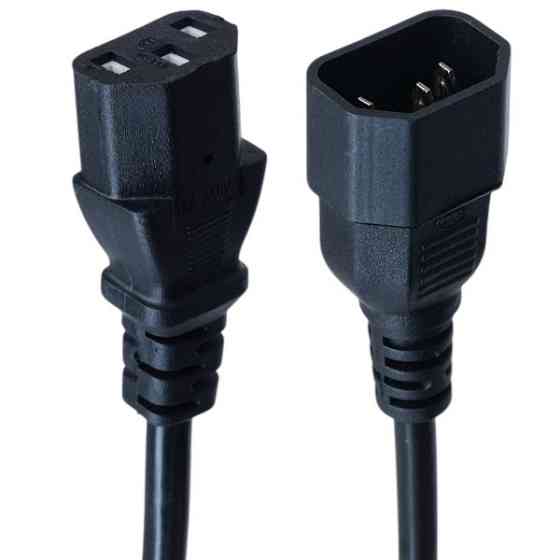 Кабель живлення ArmorStandart C13 - С14 2м black (ARM73125) (Код товару:42289) Харьков