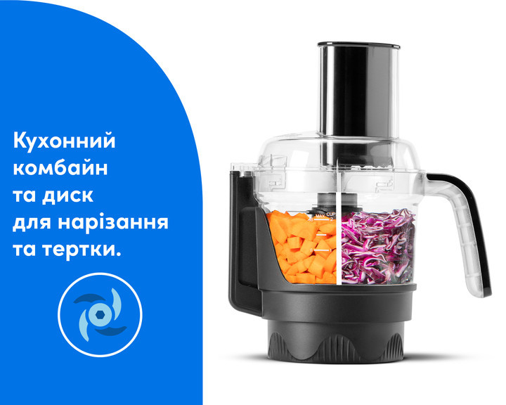 Блендер стационарный Nutribullet NB1224DG 1200 Вт черный Київ - зображення 7