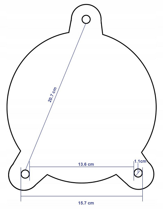 Тиски слесарные стальные усиленные профессиональные 8" STANDART TSSHD8SW Харків - зображення 7