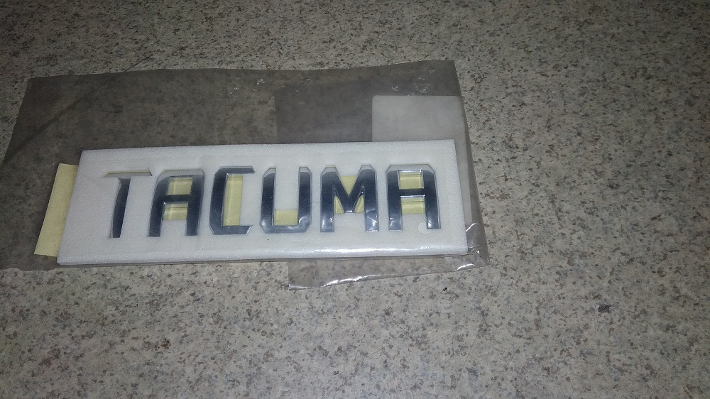Эмблема крышки багажника Tacuma Дніпро - зображення 1