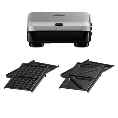 Бутербродница Braun SM5005 SILVBK 800 Вт серебристая Київ - зображення 1