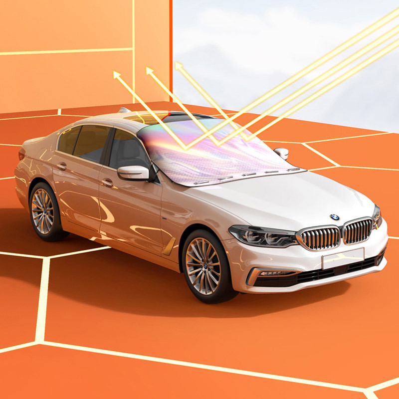 Солнцезащитная шторка на лобовое стекло with 5 magnets (наружная) Херсон - зображення 5