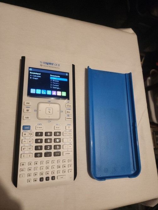 Графический калькулятор TI-Nspire CX II в идеальном состоянии и заряжен на удачу Київ - зображення 8