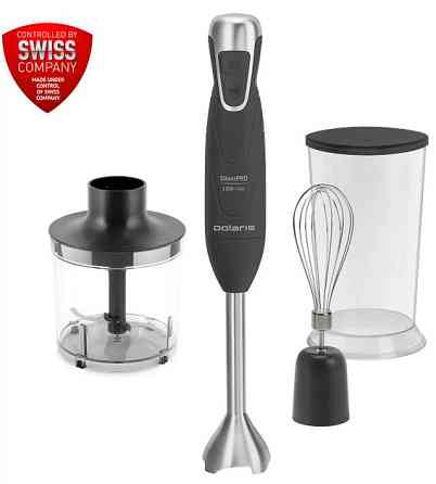 Блендер погружной Polaris PHB 1302 Silent 1300 Вт черный Київ