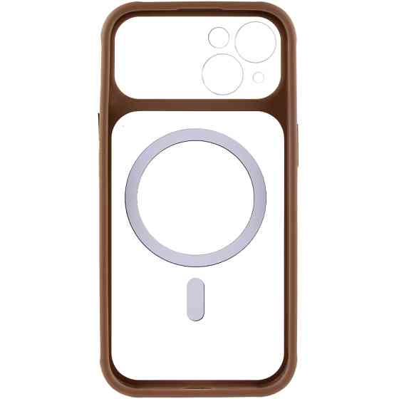 Чехол TPU+PC GETMAN Moon Clear with MagSafe для Apple iPhone 13 (6.1") Херсон