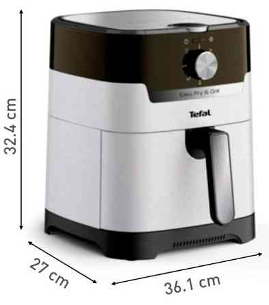 Мультипечь Tefal Easy Fry&Grill 2в1 EY501A10 1550 Вт серая Київ