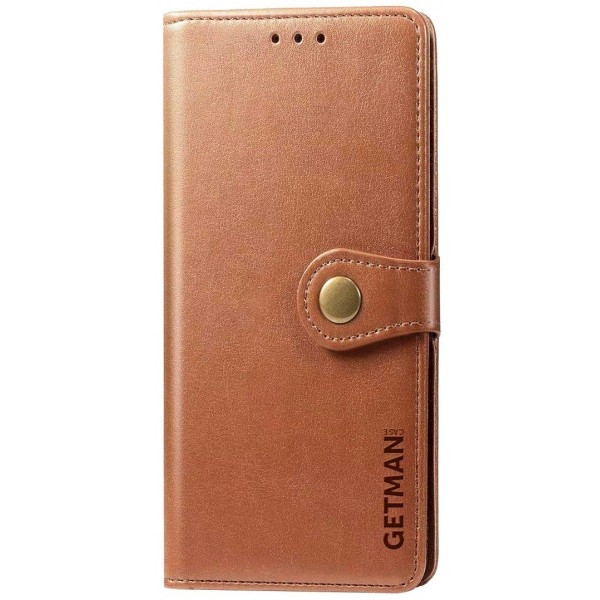 Чохол-книжка Getman Gallant для Xiaomi Redmi 12C/11A/Poco C55 Коричневий (Код товару:28475) Харьков - изображение 2