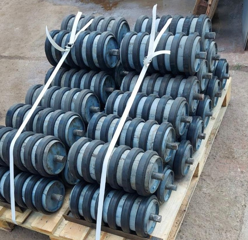 Ролики конвейерные металические и футерованные Київ - зображення 10