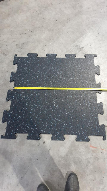 Резиновые маты ПАЗЛ 1000х1000х8 мм для тренажерных залов Київ - зображення 9