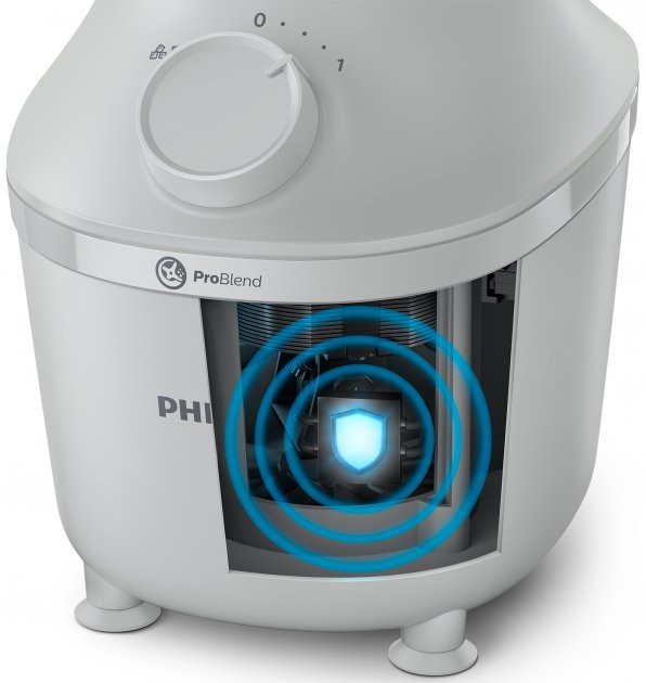 Блендер стационарный Philips HR2041-17 450 Вт Київ - зображення 9