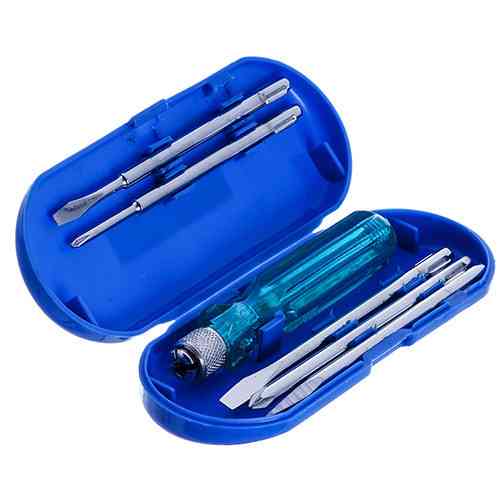 Индикаторная отвертка с насадками 5-в-1 СТАНДАРТ SDS0501 Харьков