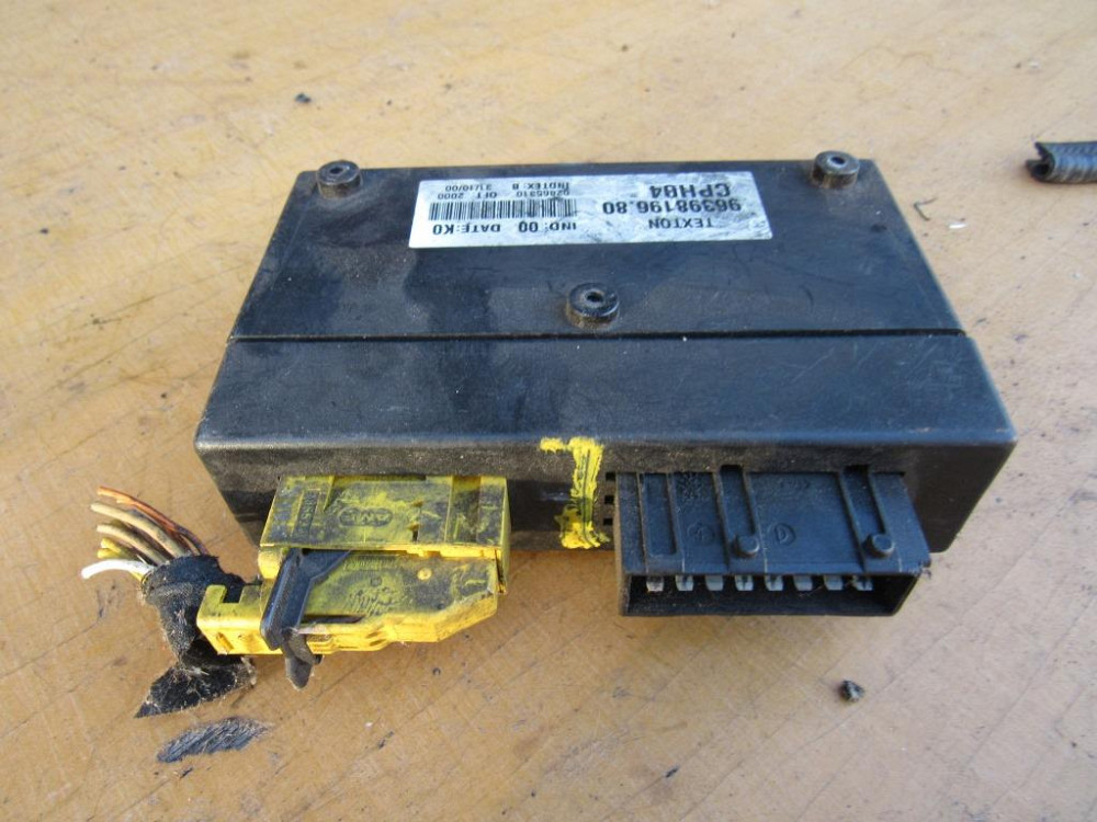 Блок комфорта Citroen Jumpy 1996-2006 (9639819680) Ковель - зображення 1