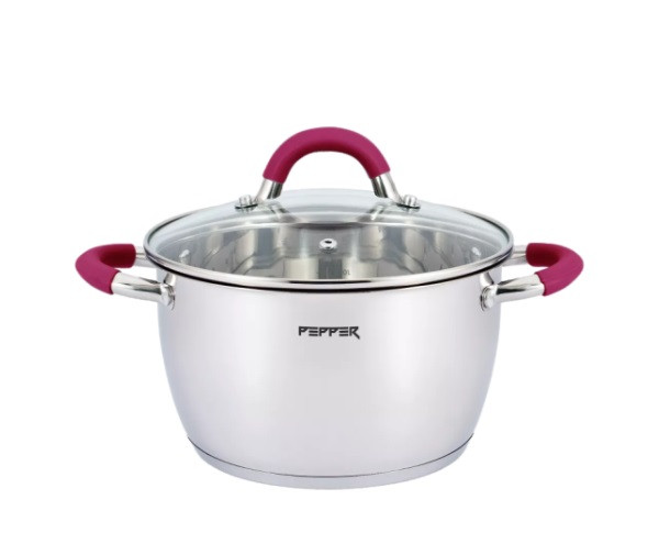 Каструля Pepper Begonia PR-1111-22 22 см 4.4 л Київ - зображення 1