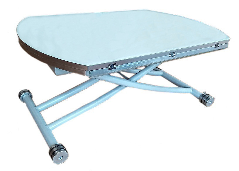 Стіл обідній трансформер розкладний круглий д. 90 см Тіно Днепр - изображение 3