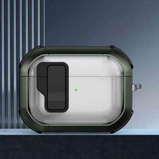 Футляр противоударный Locking Button для наушников Airpods Pro 3 Херсон