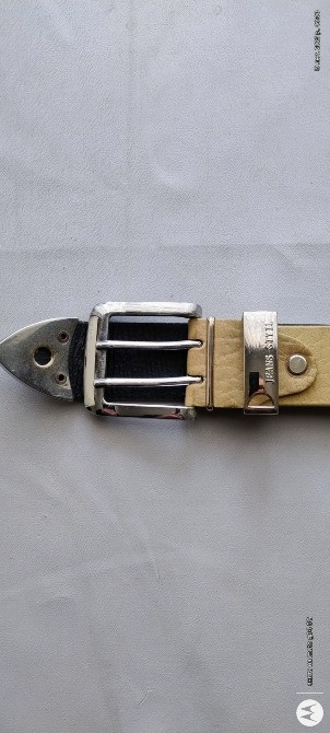 Чоловічий пасок"LEVIS 501".1150мм*35мм*3мм Лисянка - зображення 5