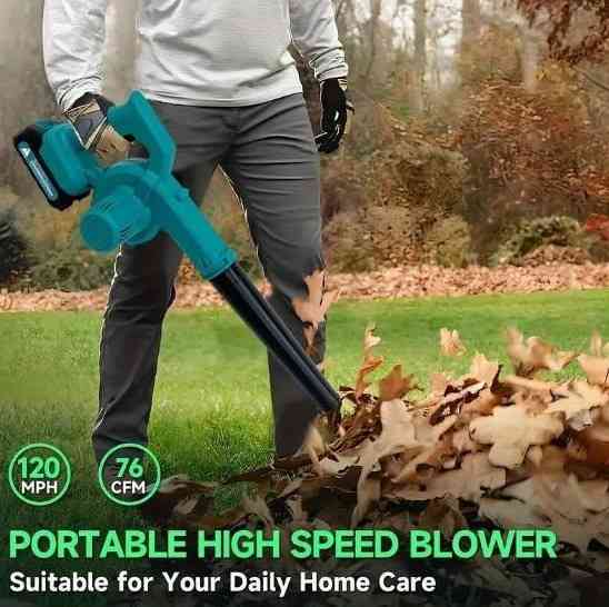 Бездротовий пилосос та повітродувка з двома акумуляторами 1300 мАг і зарядним пристроєм Киев