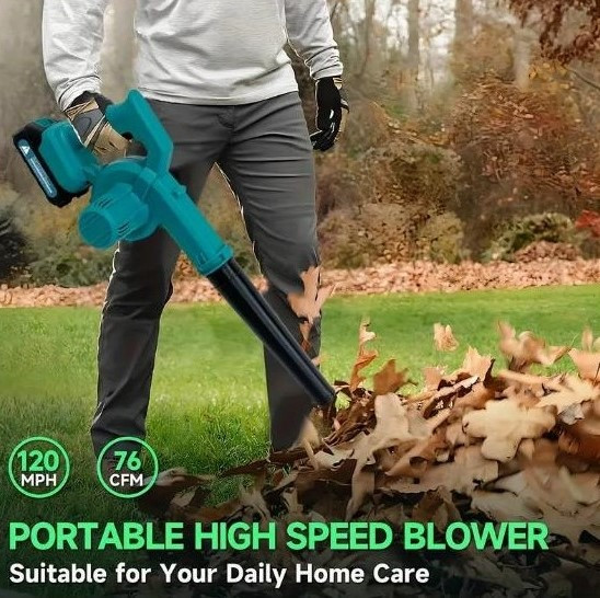 Бездротовий пилосос та повітродувка з двома акумуляторами 1300 мАг і зарядним пристроєм Київ - зображення 1