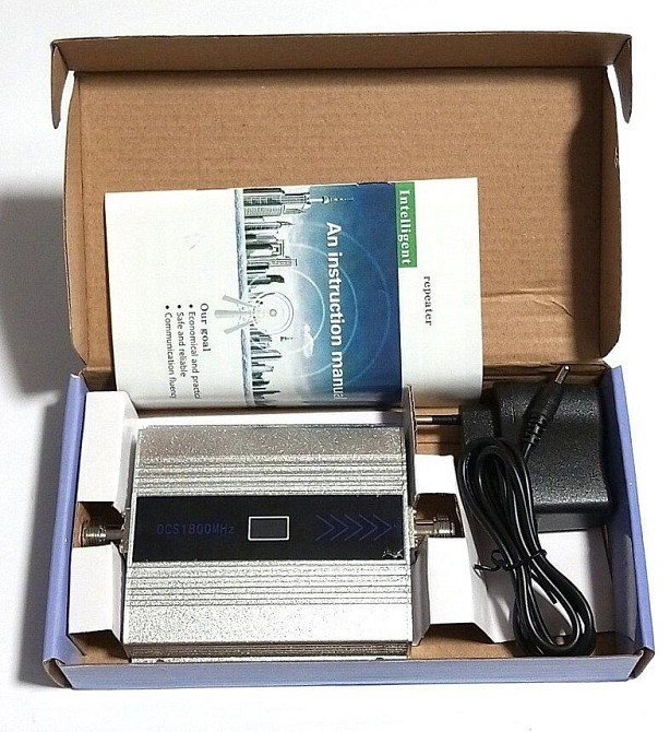 Усилитель сигнала мобильной связи 2G/4G LTE MS-1811-D 1800 МГц 55 дБ 11 дБм, 70-130 кв. м. Дніпро - зображення 2