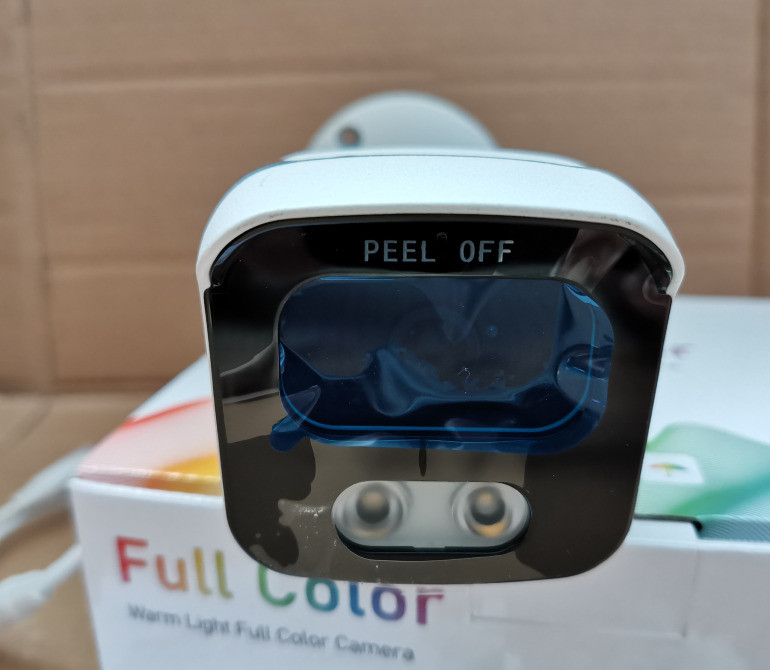 IP видеокамера Full Color уличная 4 Mp / PoE / f=2.8 mm / Onvif / Звук Київ - зображення 2