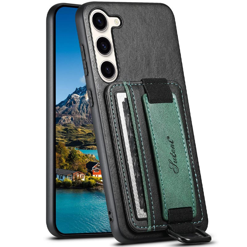 Кожаный чехол Wallet case and straps для Samsung Galaxy A24 4G Херсон - зображення 3