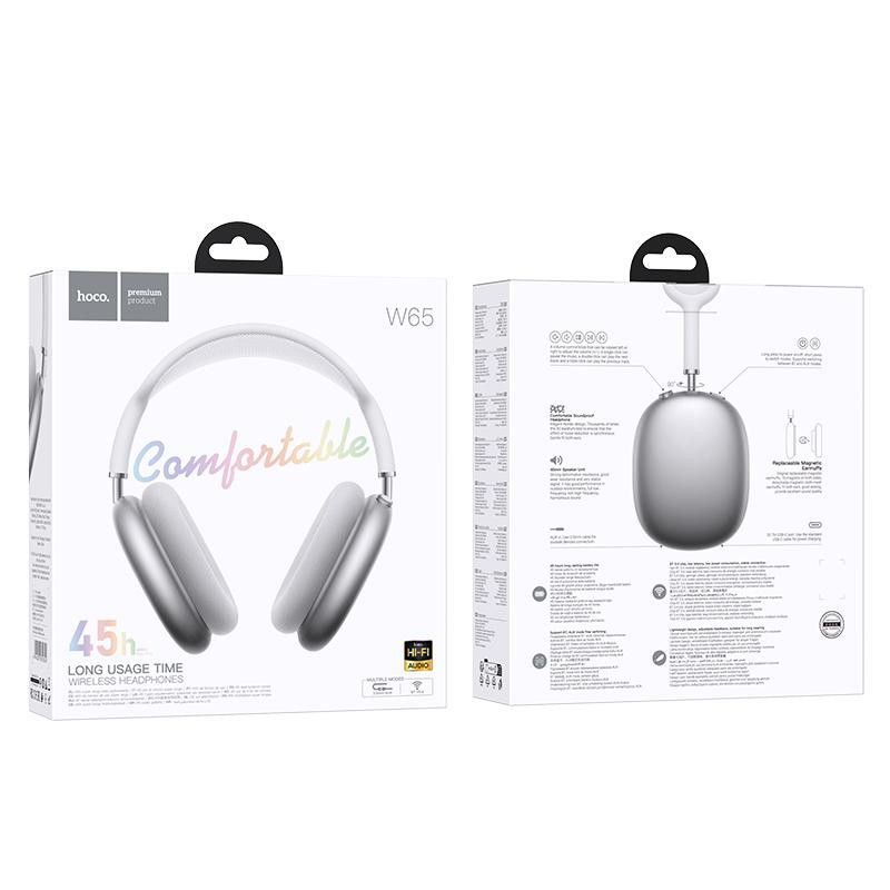 Уценка Накладные беспроводные наушники Hoco W65 Happy Херсон - зображення 4