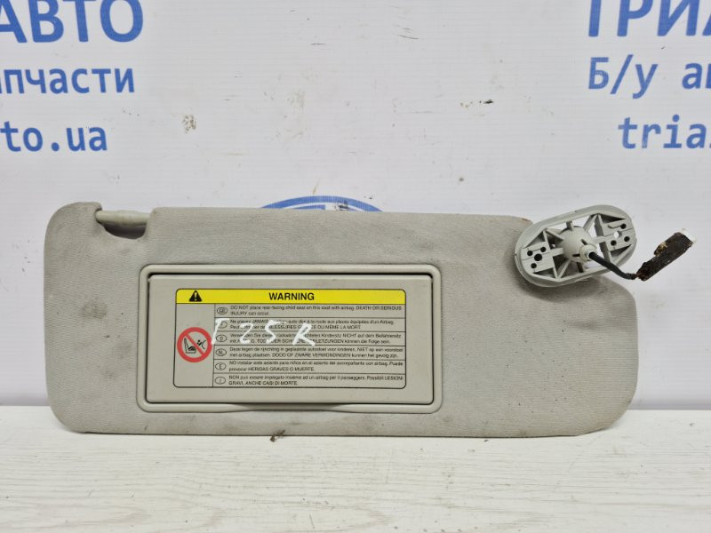 Козырек солнцезащитный левый Toyota Avensis 2002-2010 7431005161B1 (Арт. 50484) Київ - зображення 1