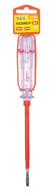 Фазометр MASTERTOOL 220-240 В SL4х220 мм 40-0001 Харків - зображення 2