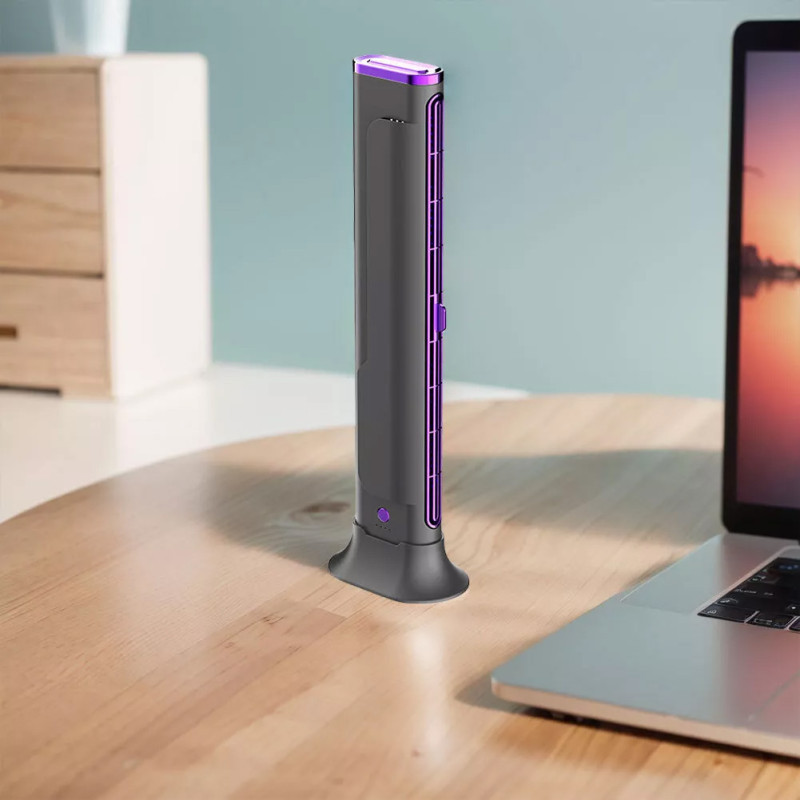 Настольный вентилятор F3 Tower Fan 3 speeds with battery 1200 mAh Херсон - изображение 3