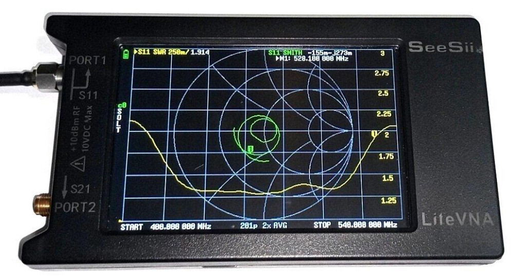 Антенна дипольная 410-530MHz 6dBi, до 50W, кабель RG 174U 1,5 м, SMA-male (10473) Дніпро - зображення 2