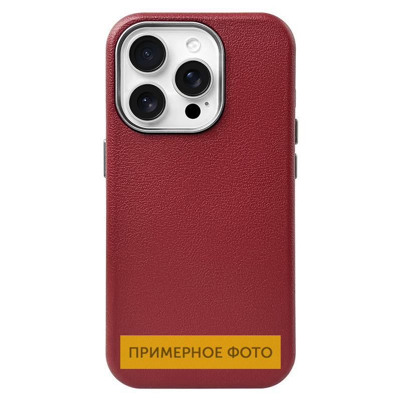 Кожаный чехол Leather Case Metal Buttons для Xiaomi Redmi 13C / Poco C65 Херсон - зображення 1
