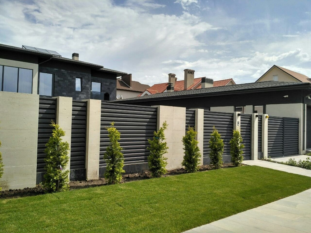 Паркан із профлиста, паркан зі штакетника, кований паркан, паркан жалюзі Кривий Ріг - зображення 5