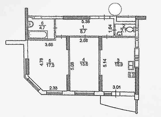 продажа 2-к квартира Киев, Днепровский, 139000 $ Київ