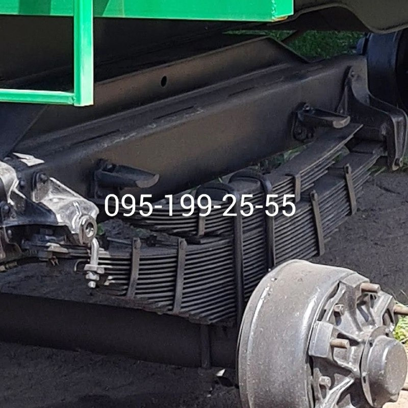 Ресора 3ПТС-12; вісь 3ПТС-12; маточина колеса 3ПТС-12, запчастини 3ПТС-12 Днепр - изображение 2