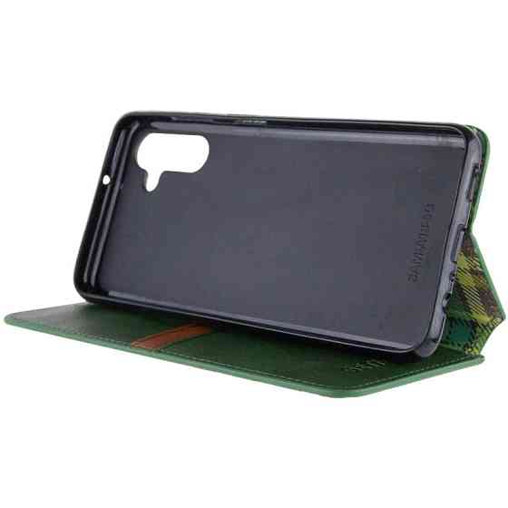 Кожаный чехол-книжка GETMAN Cubic (PU) для Samsung Galaxy A24 4G Херсон