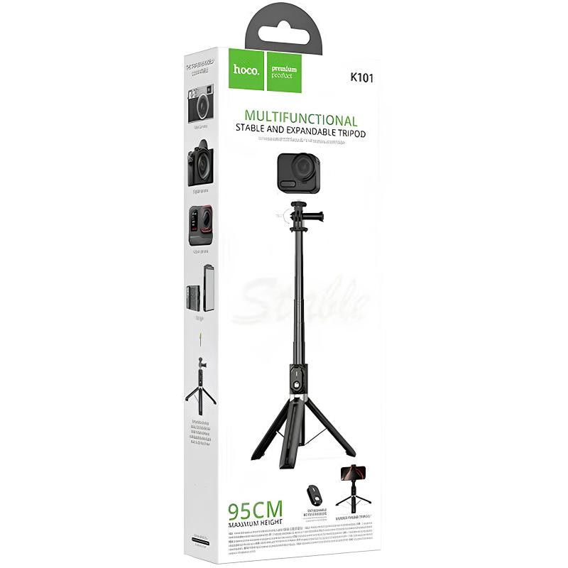 Монопод для селфи Hoco K101 Prestigio + съемный BT пульт Херсон - изображение 2