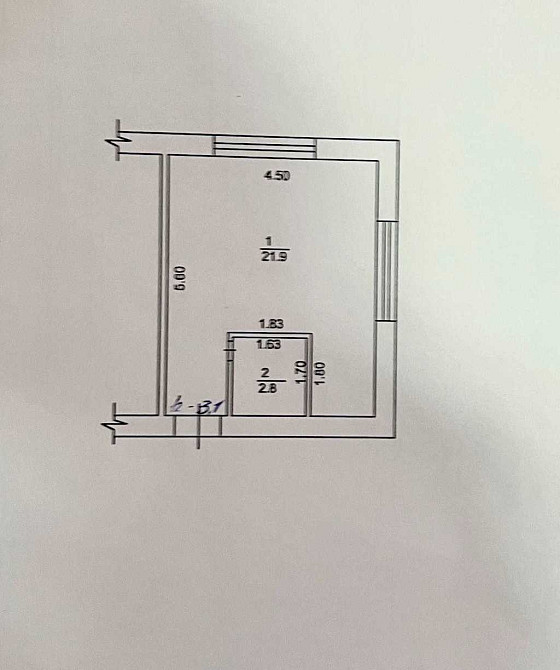 продажа 1-к квартира Васильковский, Васильков, 20000 $ Васильков - изображение 8