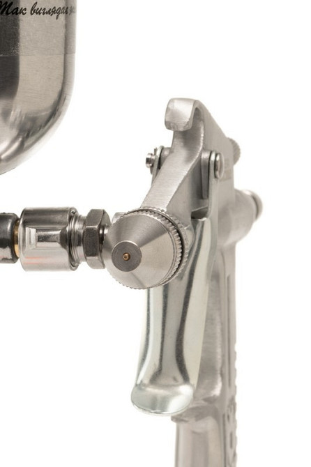 Краскопульт пневматический поворотный MASTERTOOL HP MINI ВАЛБ 200 мл Ø 0,5 мм круглый факел 60-90 л/ Харьков - изображение 2